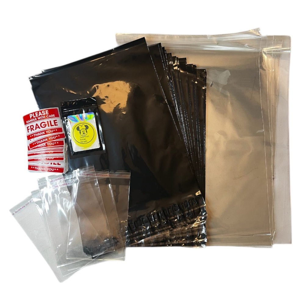 110 (10”x13”) Polymailers Bundle NWT (Black Bags) - Picture 3 of 10